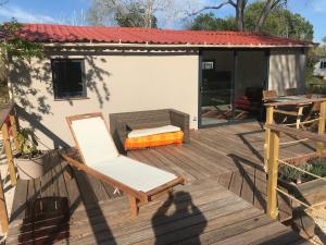 Balkón nebo terasa v ubytování Tiny House sur la Côte d’Azur