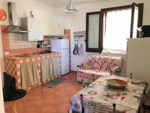 Kuchyň nebo kuchyňský kout v ubytování Appartamento Silva