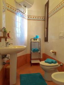 Koupelna v ubytování Appartamento Silva