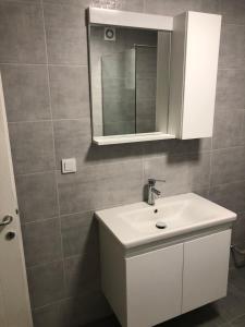 Ένα μπάνιο στο Center Apartments Skopje +23 φωτογραφίες