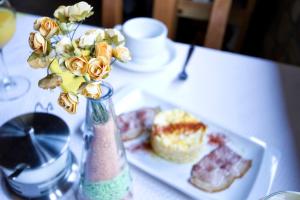 the country house内部或周边提供的食物