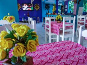 Restoran atau tempat lain untuk makan di Pousada Girassol