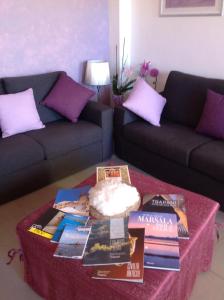 A seating area at Terrazze Villanova