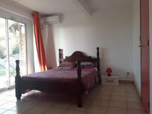 Postel nebo postele na pokoji v ubytování Appartement vue mer