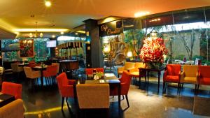 Istumisnurk majutusasutuses Amaroossa Cosmo Jakarta