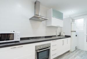 Kuchyňa alebo kuchynka v ubytovaní Berlanga, apartamento en el centro