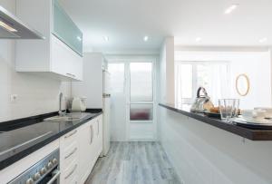 Kuchyňa alebo kuchynka v ubytovaní Berlanga, apartamento en el centro