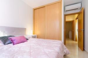 Postel nebo postele na pokoji v ubytování Apartamento en el Mirador de Nerja