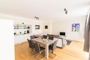 Kuchyň nebo kuchyňský kout v ubytování Apartment Kaiserstraße