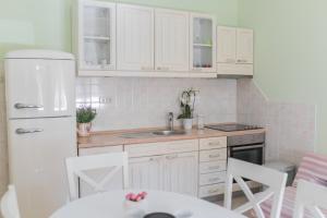 Kuchyň nebo kuchyňský kout v ubytování Shabby Chic Apartments