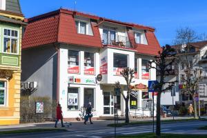Budova, v ktorej sa apartmán nachádza