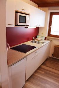 Kuchyň nebo kuchyňský kout v ubytování Sunshine Appartements