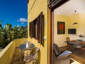 Balkón alebo terasa v ubytovaní Apartamentos Finca La Cruz