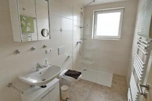 Koupelna v ubytování Ferienwohnung Zürn