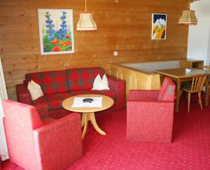 Posezení v ubytování Sunshine Appartements