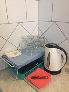 אביזרים להכנת קפה ותה ב-Apartment im Herzen von Bremgarten