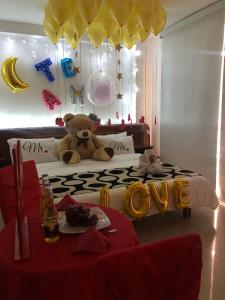 Postel nebo postele na pokoji v ubytování Hotel Catama Inn