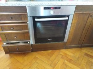 Kuchyň nebo kuchyňský kout v ubytování Apartment Majda