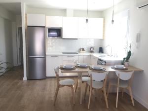 Kuchyň nebo kuchyňský kout v ubytování Penthouse Asuncion Feria