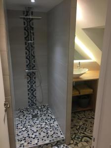 Koupelna v ubytování Kerocéan appartement vue sur mer