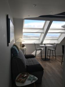 Posezení v ubytování Kerocéan appartement vue sur mer