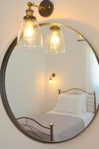 Koupelna v ubytování Veletas Rooms