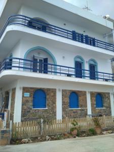 Balkón nebo terasa v ubytování Marilena Seaside House