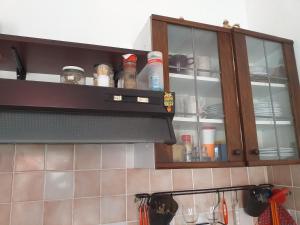 Kuchyň nebo kuchyňský kout v ubytování Apartment Majda + 4 fotografie