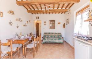 Kuchyň nebo kuchyňský kout v ubytování Bio Agriturismo Il Cavone