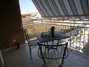 En balkon eller terrasse på Casa Fean - posto auto riservato