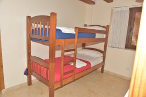 Postel nebo postele na pokoji v ubytování Apartamentos Casa Les Valeres