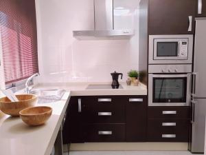 Kuchnia lub aneks kuchenny w obiekcie Sherryflat Moneo - Parking