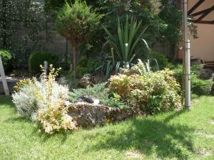 A garden outside Erodios Guesthouse