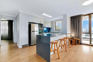 Dapur atau dapur kecil di Seaview Resort
