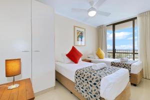 Katil atau katil-katil dalam bilik di Seaview Resort