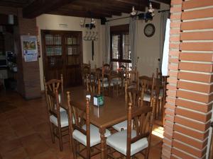 Restaurace v ubytování Apartamentos El Mirador
