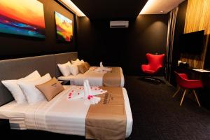 Posezení v ubytování Artworks Hotel Ipoh