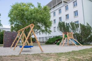 Herní místnost nebo prostor pro děti v ubytování campus Horn