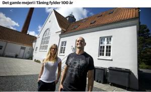 Fotografie z fotogalerie ubytování Tåning Gl. Mejeri v destinaci Skanderborg