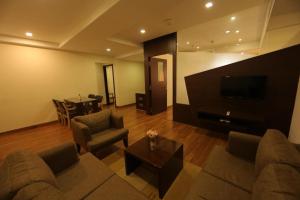 Posezení v ubytování Hotel Eefa