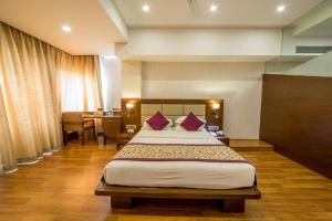Postel nebo postele na pokoji v ubytování Hotel Eefa