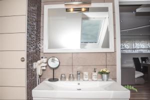 Koupelna v ubytování Apartman Hubertus 5*