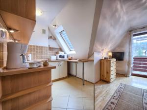 Kuchyňa alebo kuchynka v ubytovaní VisitZakopane - Himalaya Apartment