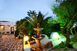 Zahrada ubytování Irini Studios in Tinos