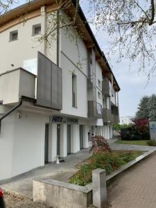 Budova, kde se apartmán nachází