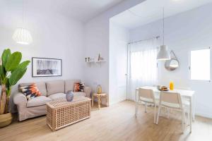 Posezení v ubytování Cozy apartment Valencia city center!