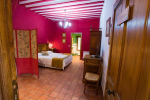Postel nebo postele na pokoji v ubytování Casa Rural & Spa La Graja