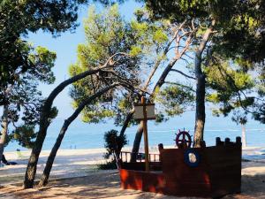 Paisagem natural perto deste camping