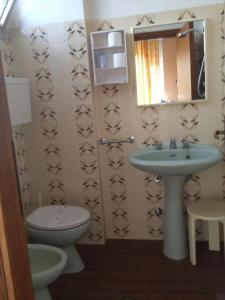 Koupelna v ubytování Hotel Wega