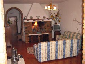 A seating area at Certine Agriturismo
